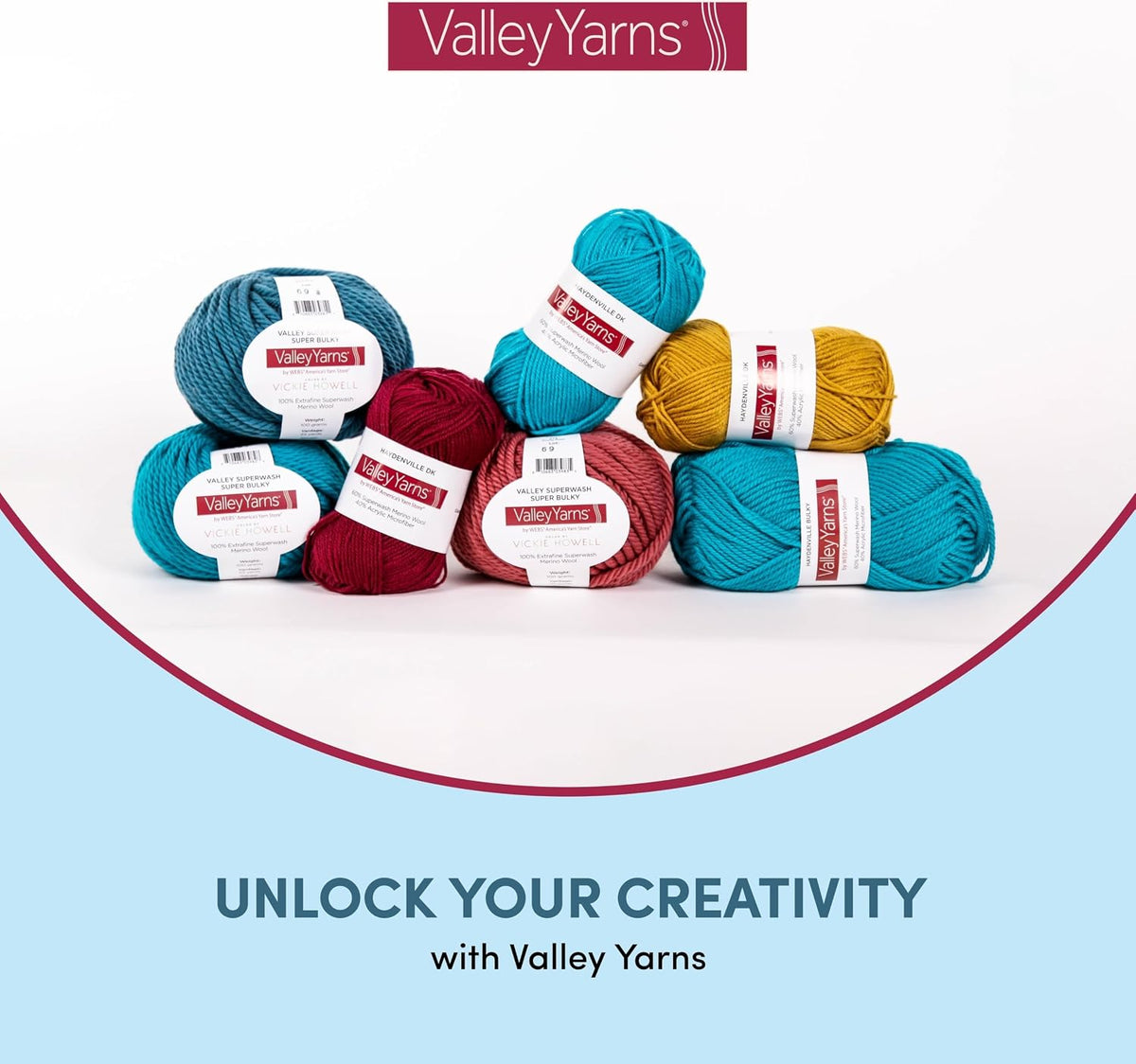 Valley Yarns Huntington - Fingering Weight Yarn - 1.76oz/50g