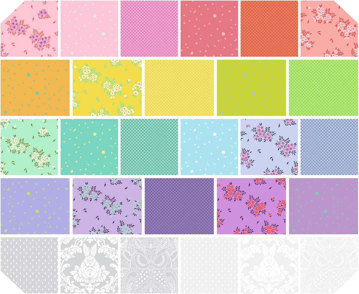 Tula Pink True Colors 5′′ Charm Pack 42pc.