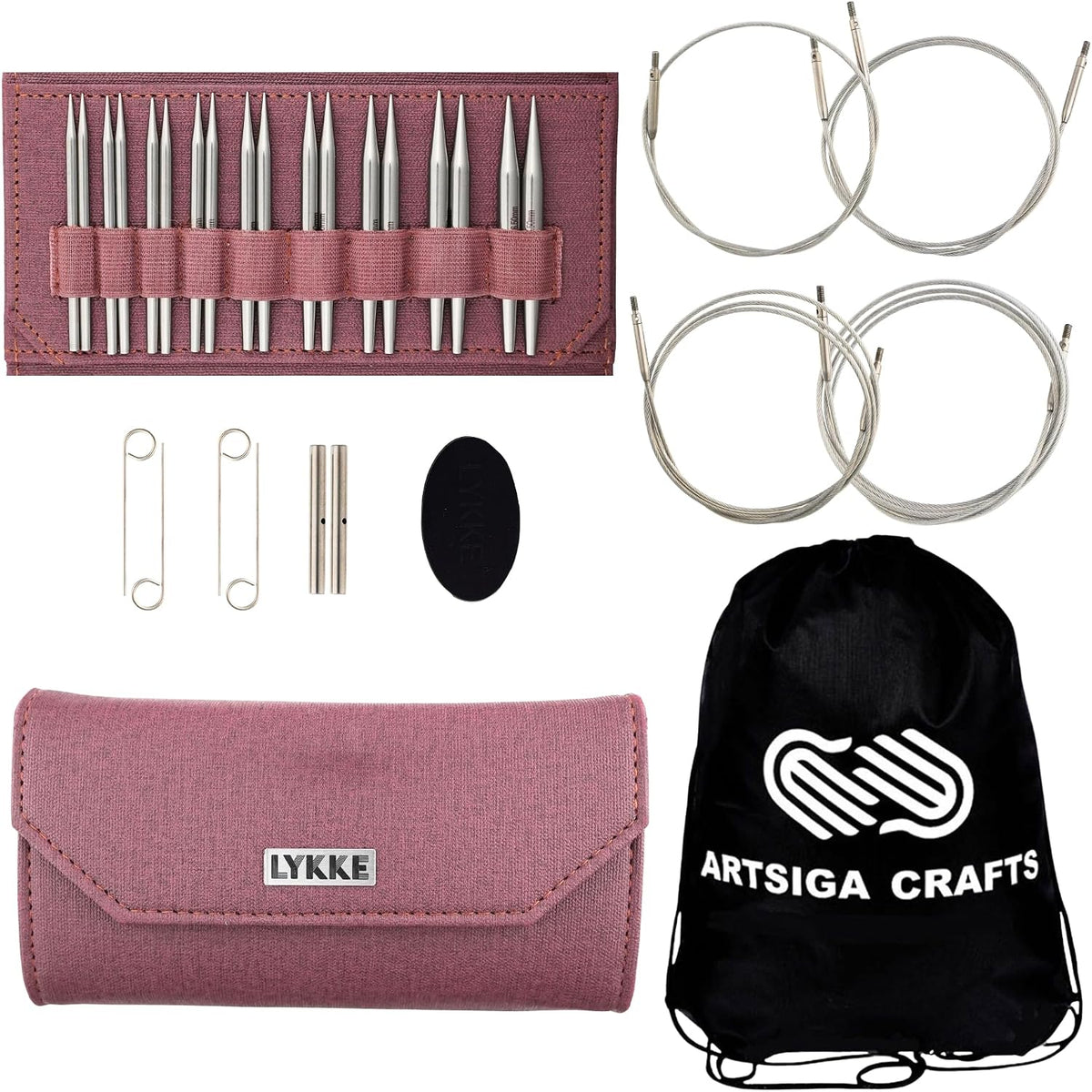 Lykke Flight Lace 3.5-Inch Interchangeable Circular Knitting Needle