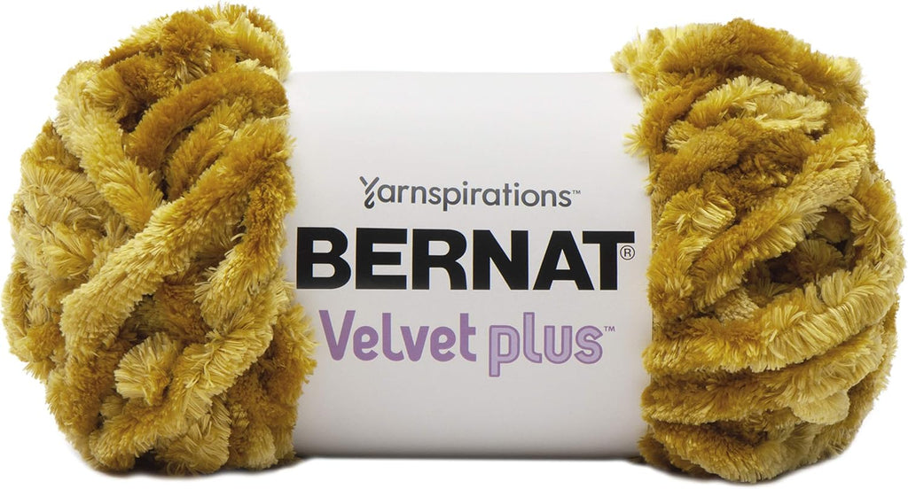 Bernat Velvet Plus Yarn-Golden Moss
