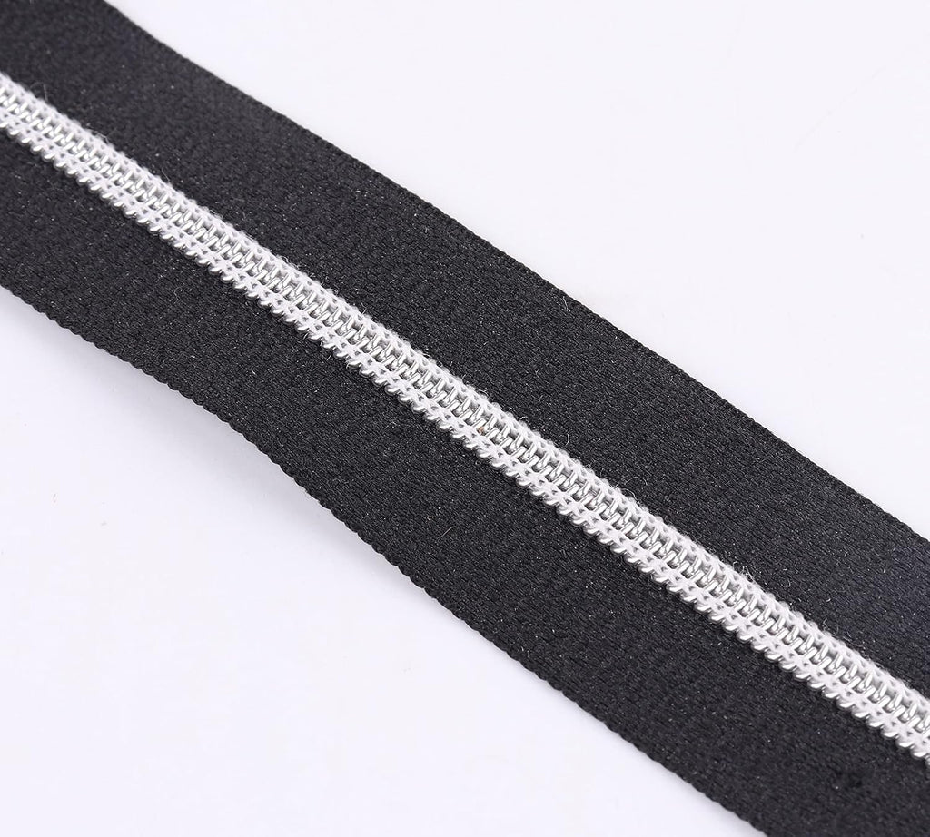 Lueao Cqinju-Sewing Zippers 3# Nylon Zippper Coil Colorful Zipper Tape