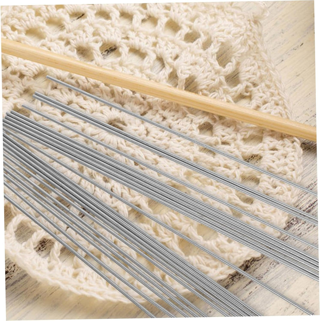 24pcs Stainless Steel Fixed Rod Pins for Knitting Blocking