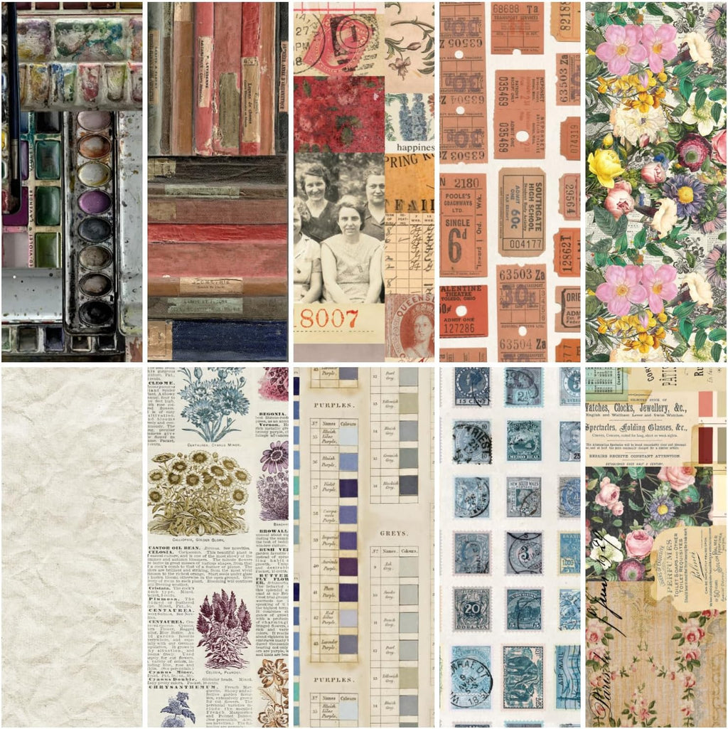 Eclectic Elements Palette: Multi Fat Quarter Bundle (10 Pieces) by Tim