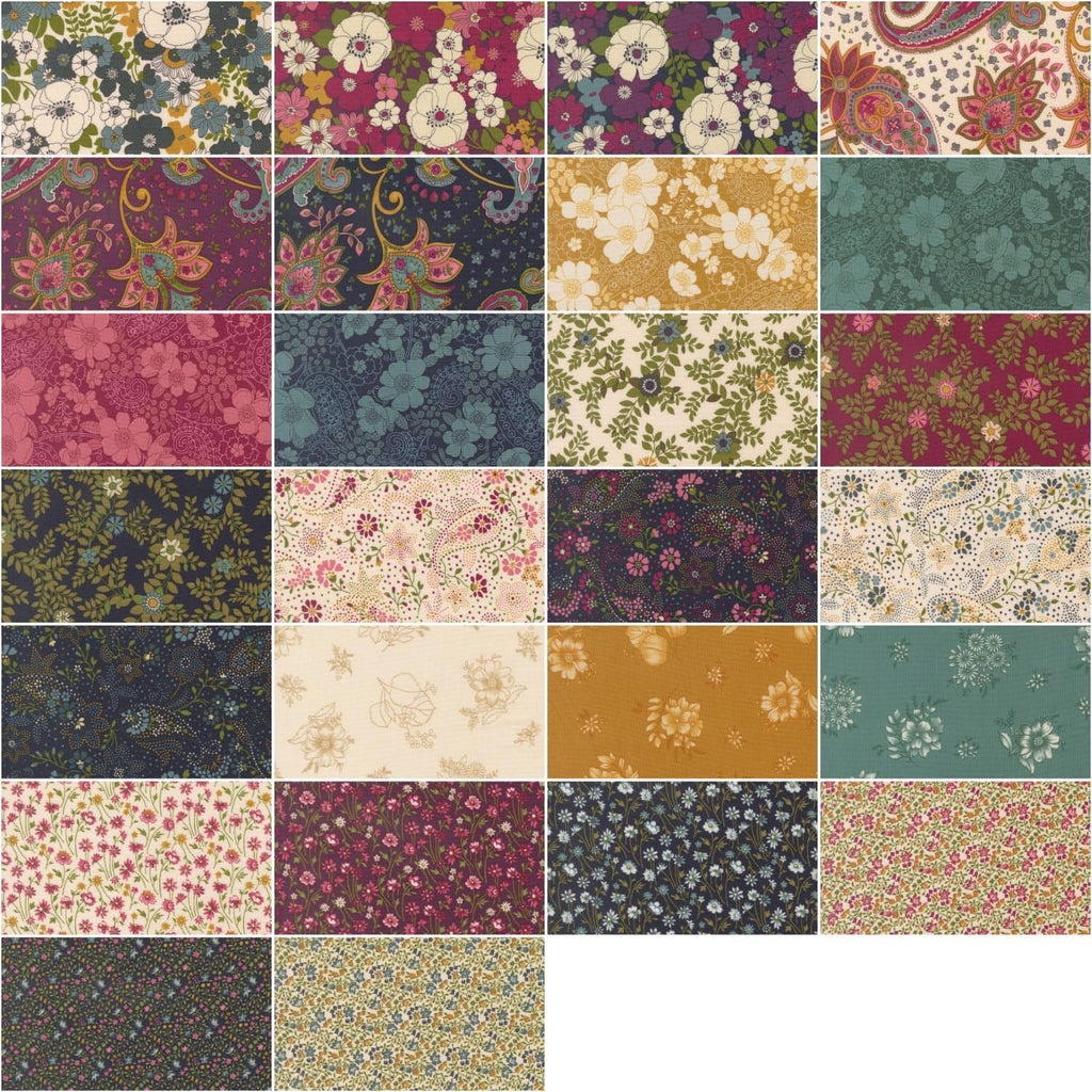 Chelsea Garden Moda Charm Pack 5-inch Precut Fabric Squares (42 pcs)