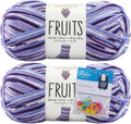 Premier Yarns Fruits, Acrylic Sock Yarn, 2-Pack Bundled with Bella's