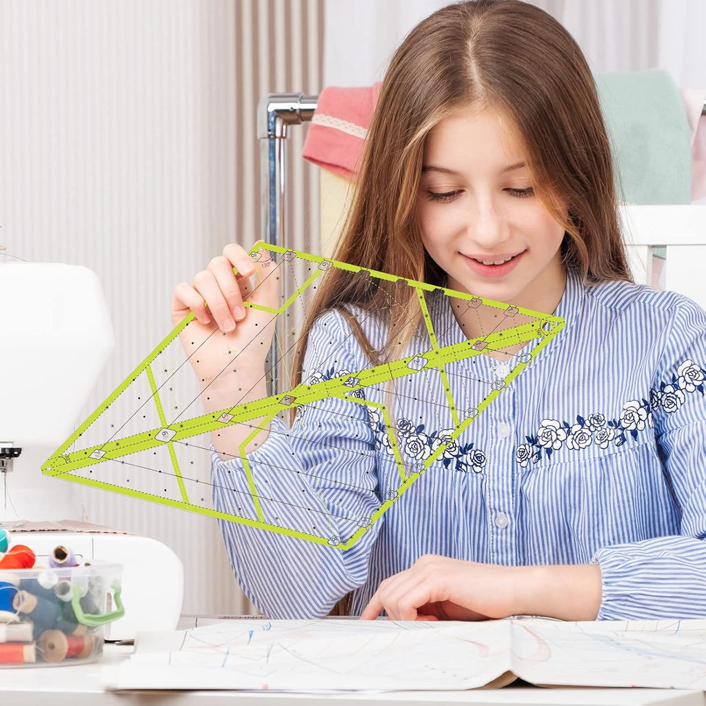 Kanayu 60 Degree Diamond Ruler Acrylic Patch Templates 60 Degree