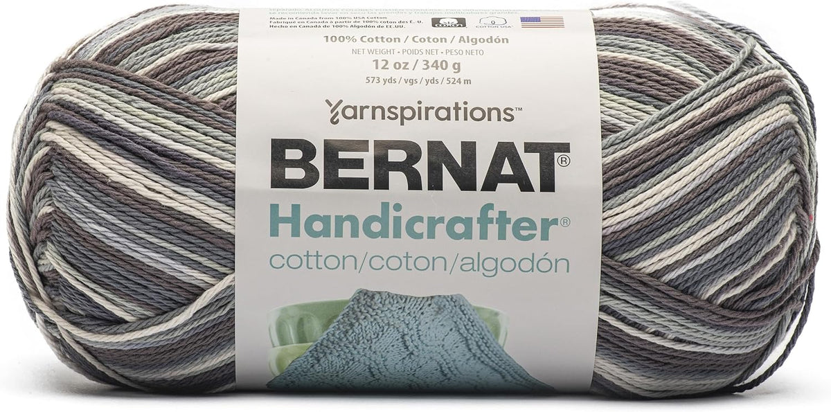 Bernat Handicrafter Cotton Yarn 340g Ombres-Pepper Varg 162034-34050