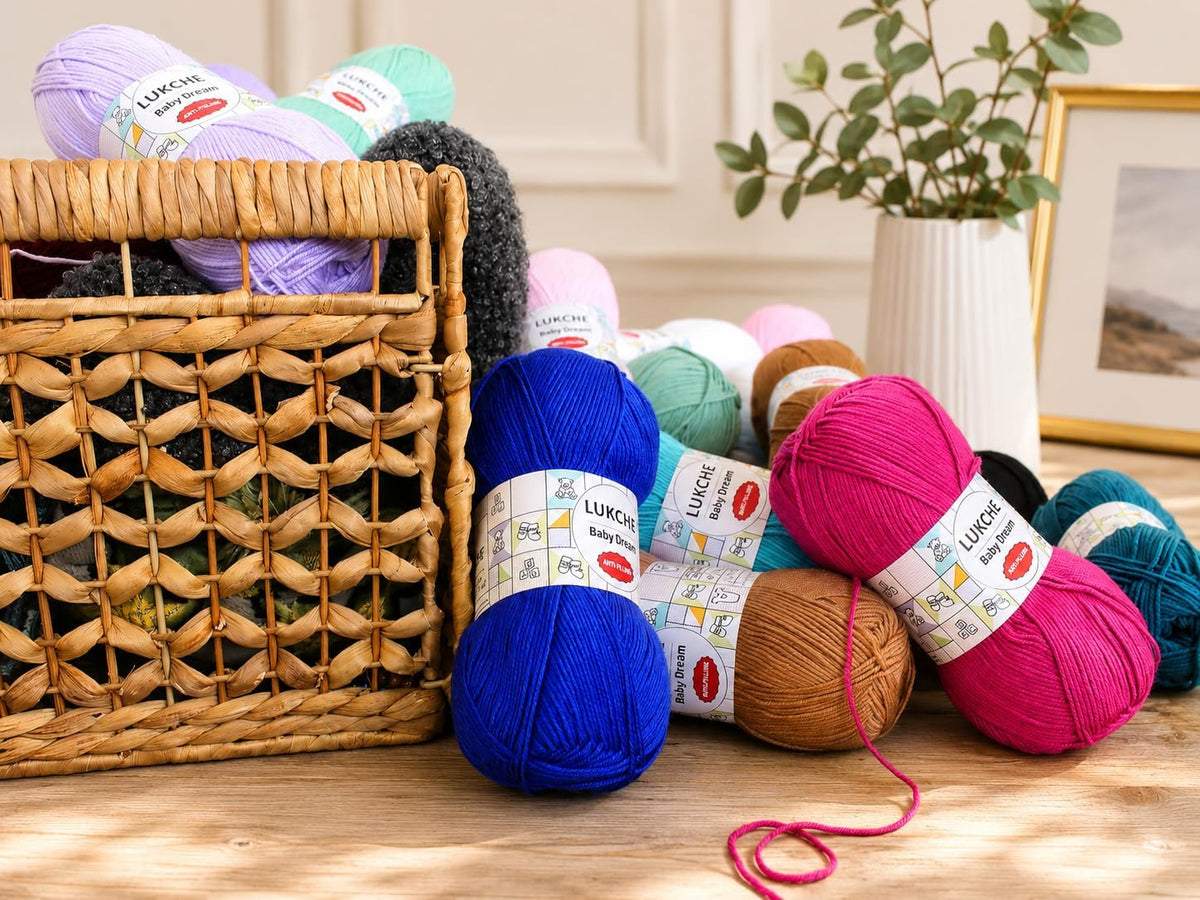 Baby Dream Anti-Pilling Acrylic Yarn for Crochet & Knitting, 100%