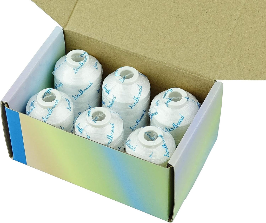 Simthread Value Pack Bundle Add-ons | Madeira 120 Colors Kit & 6 White