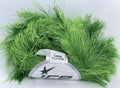 Grass Green Extra Long Eyelash Yarn Ice Luxurious Fun Fur 50gr 38yds