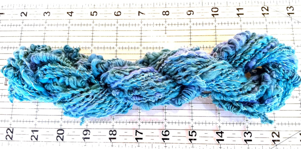 Bulky Chunky Weight Wool Teal Blue Green Yarn