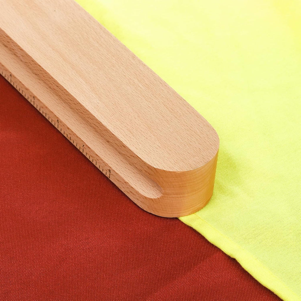 Tosnail 2 Pack Hardwood Tailors Clapper, 12 Inch 7 Inches Beech