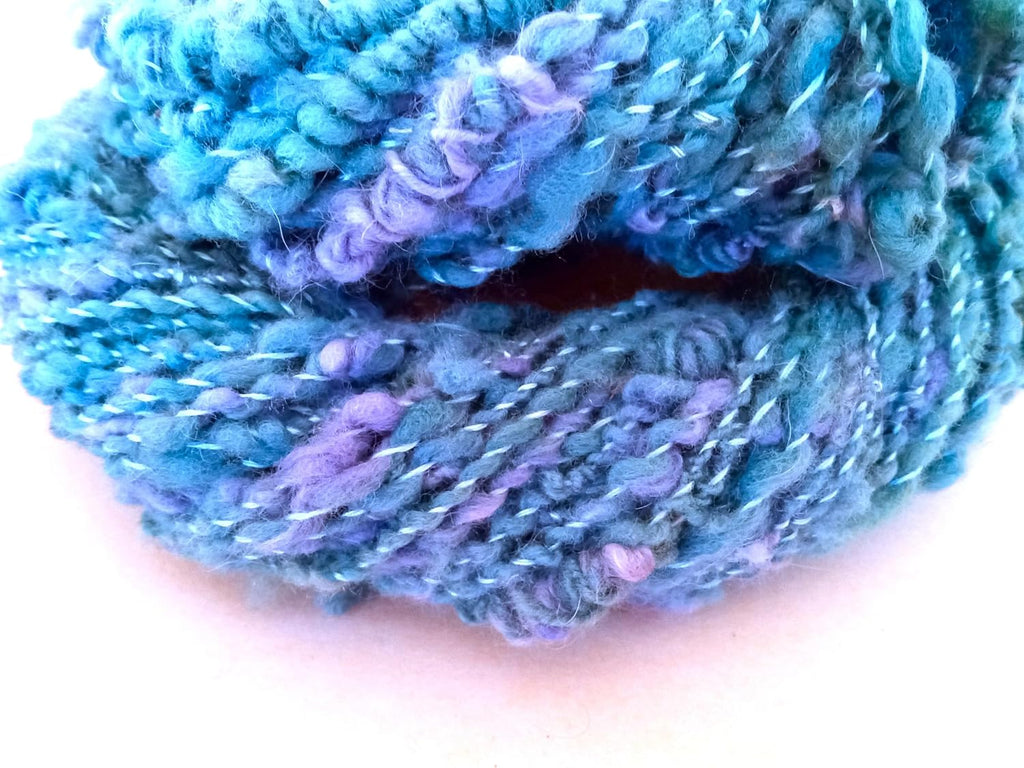 Bulky Chunky Weight Wool Teal Blue Green Yarn