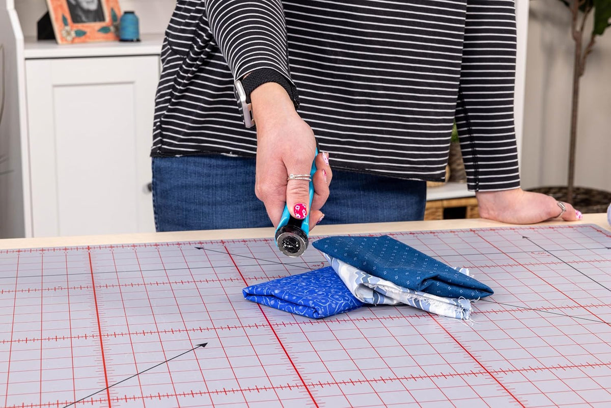 StraightCut – TrueCut 28mm Rotary Fabric Cutter by The Grace Company
