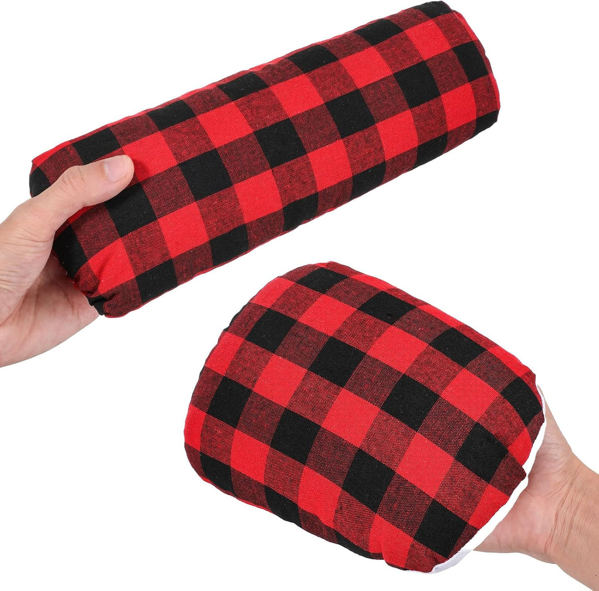 2 Pcs Tailor's Ham and Seam Roll Set, Solid Linen Cotton Pressing Tool