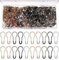 500 Pcs Metal Pins Safety Bulb Pins Crochet Stitch Markers Crochet