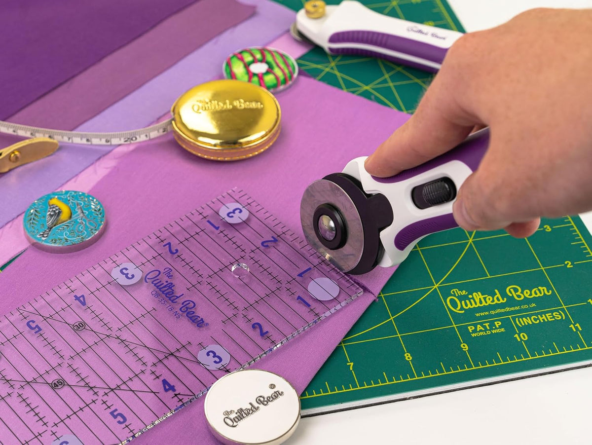 The Quilted Bear Rotary Blades 45mm - Precise Cutting & Long Lasting