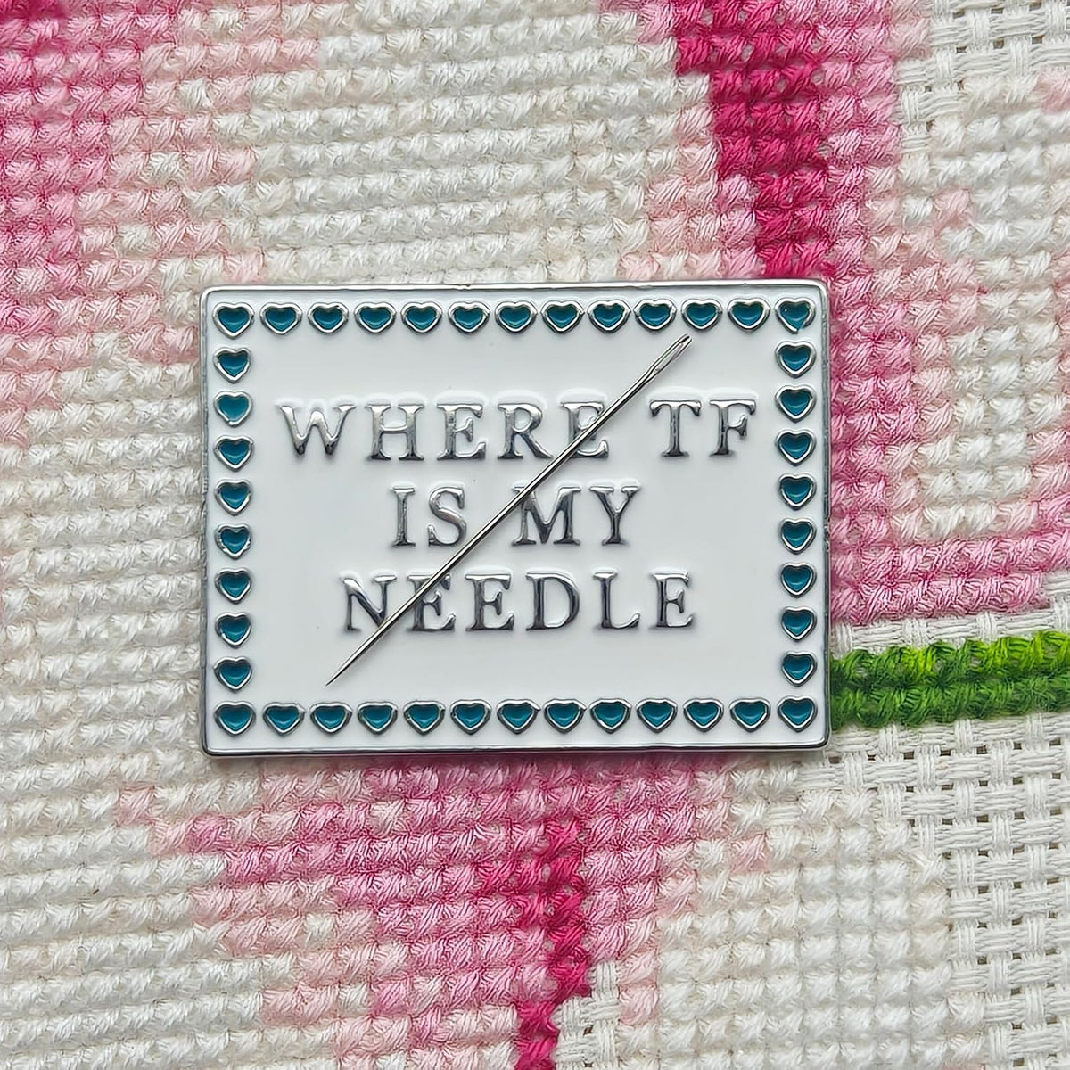 Needle Minder for Keeping Sewing & Embroidery Needles – Magnetic