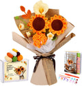 Kogyxe Crochet Kit for Beginners Sunflower Crochet Flowers for Adults