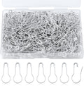 500pcs Gourd Safety Pins, 0.87in Metal Bulb Pins for Crafts Small