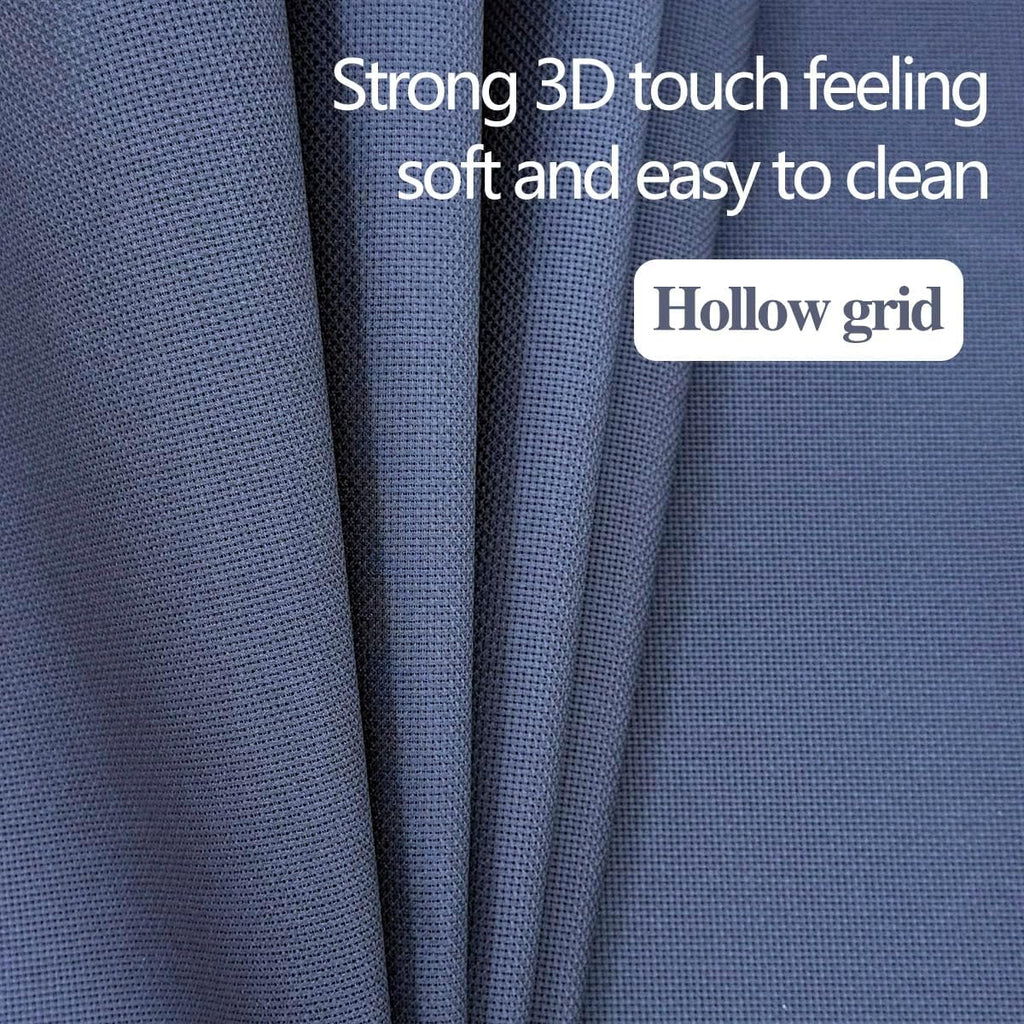 14 Count Aida Cloth, Dark Blue Cotton Cross Stitch Fabric