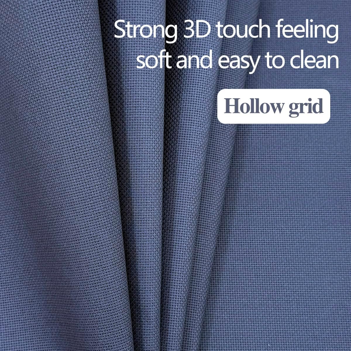 14 Count Aida Cloth, Dark Blue Cotton Cross Stitch Fabric