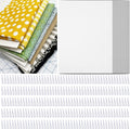 60 Pcs Thicken Comic Book Boards and 240 Pcs Clear U Shape Plastic