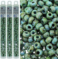 3 Pack - Miyuki Round Seed Beads Size 6/0, 20 Grams Each
