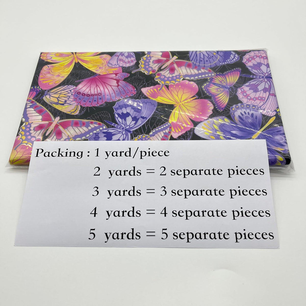 1 Yard (Pre-Cut) 43" x 36" (109cm x 91cm) Floral Cotton Quilting