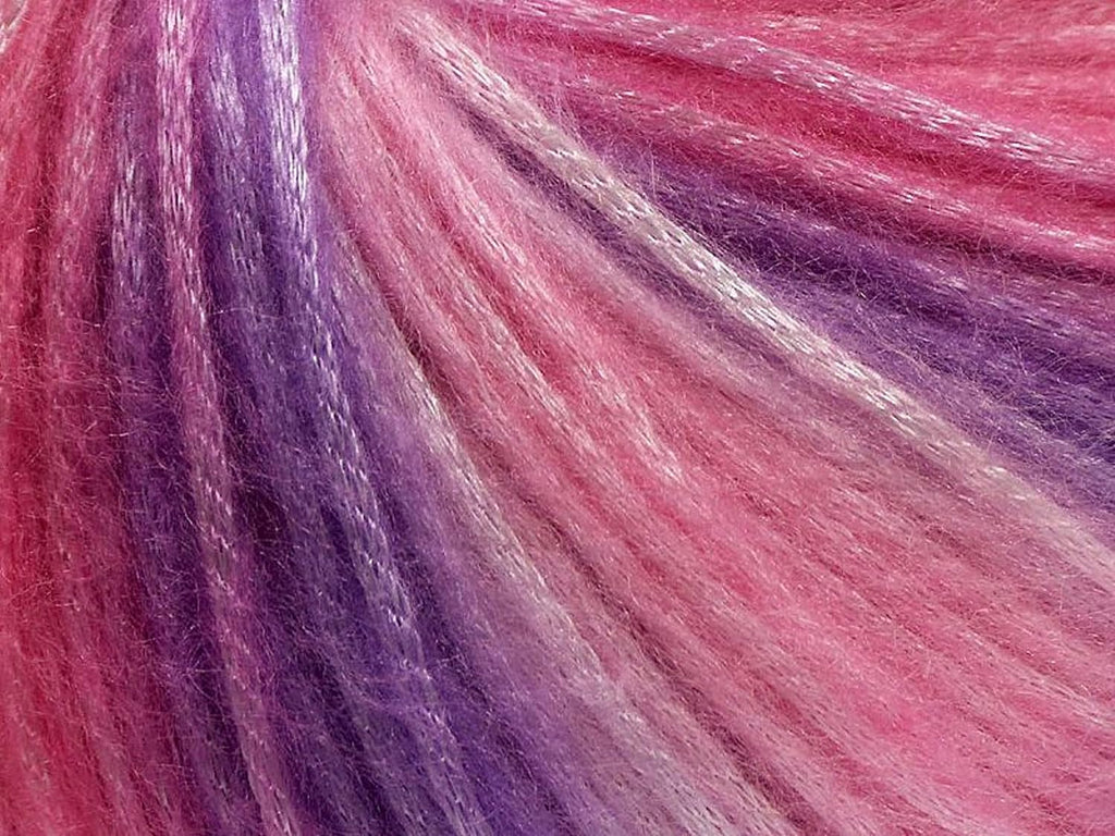 Ice Yarns Picasso Pink and Lilac Shades (3-Piece Pack) Fuzzy with