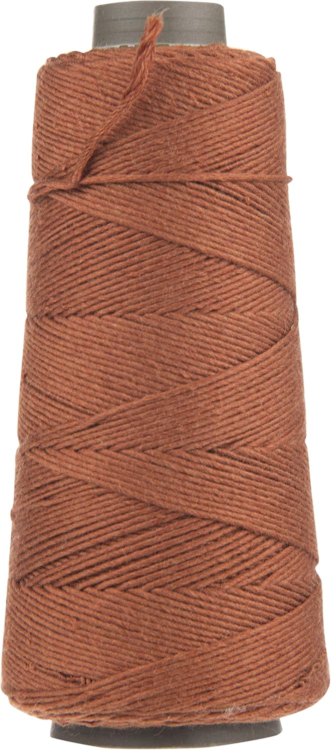 Knitsilk Pure Silk Viscose Blend Yarn Cone, 8 Ply, 160 Yards, Brown