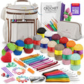 Crochet Kit for Beginners Adults and Kids - Beginner Crochet Kit for