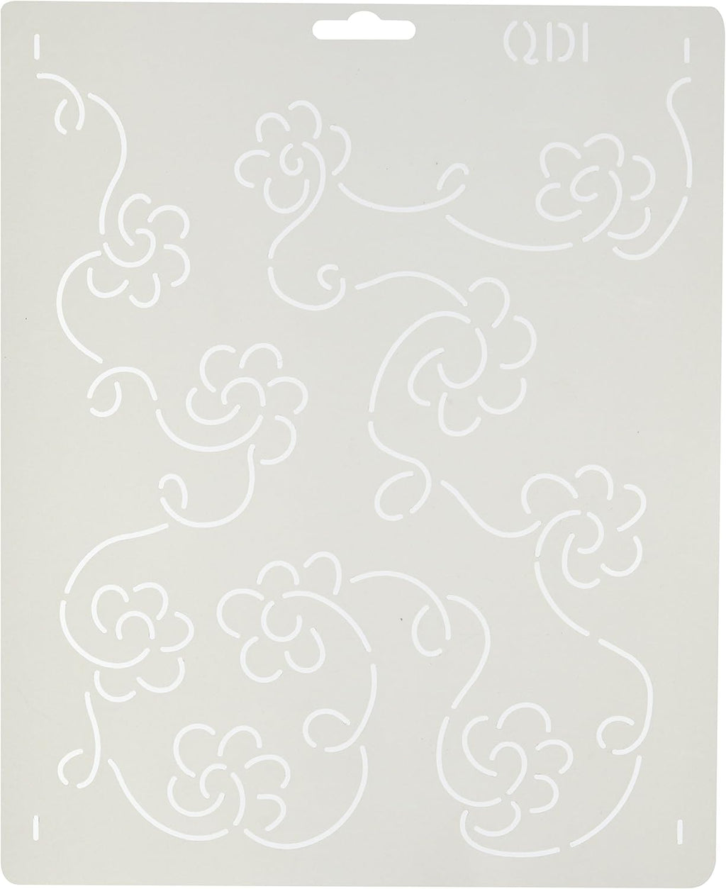 Quilting Creations Small Floral Background Quilt Stencil