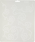 Quilting Creations Small Floral Background Quilt Stencil