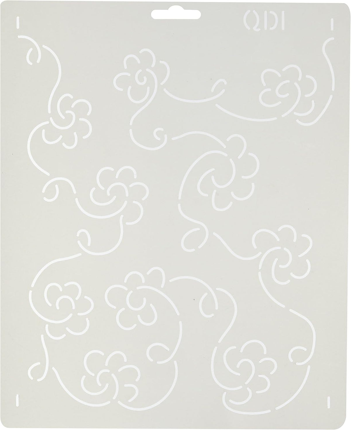Quilting Creations Small Floral Background Quilt Stencil
