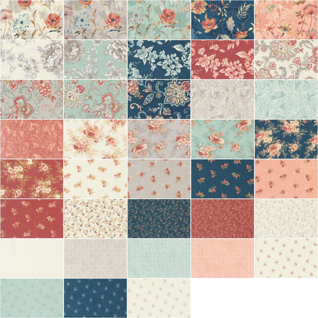 3 Sisters Sandalwood 38 Fat Quarters Moda Fabrics 44380AB