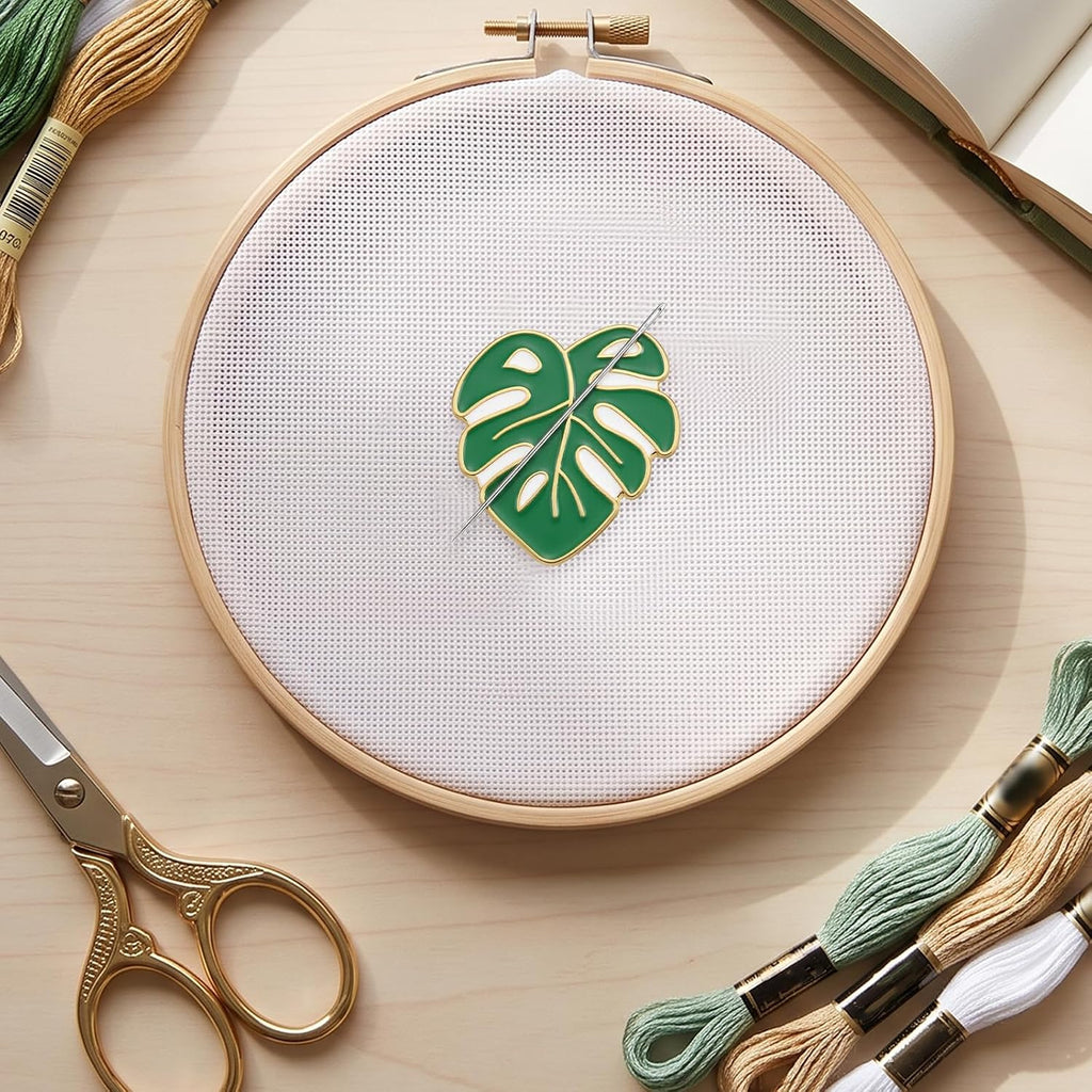 Lnidpd Funny Magnetic Needle Minder Cute Cross Stitch Nanny Needle