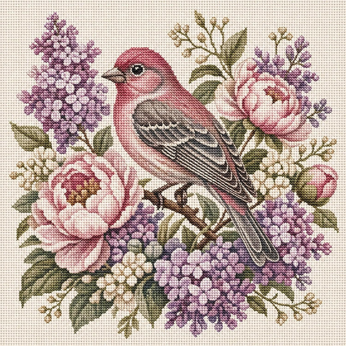 POETRYDRAW Stamped Cross Stitch Kit 11CT Animal Design Needlework