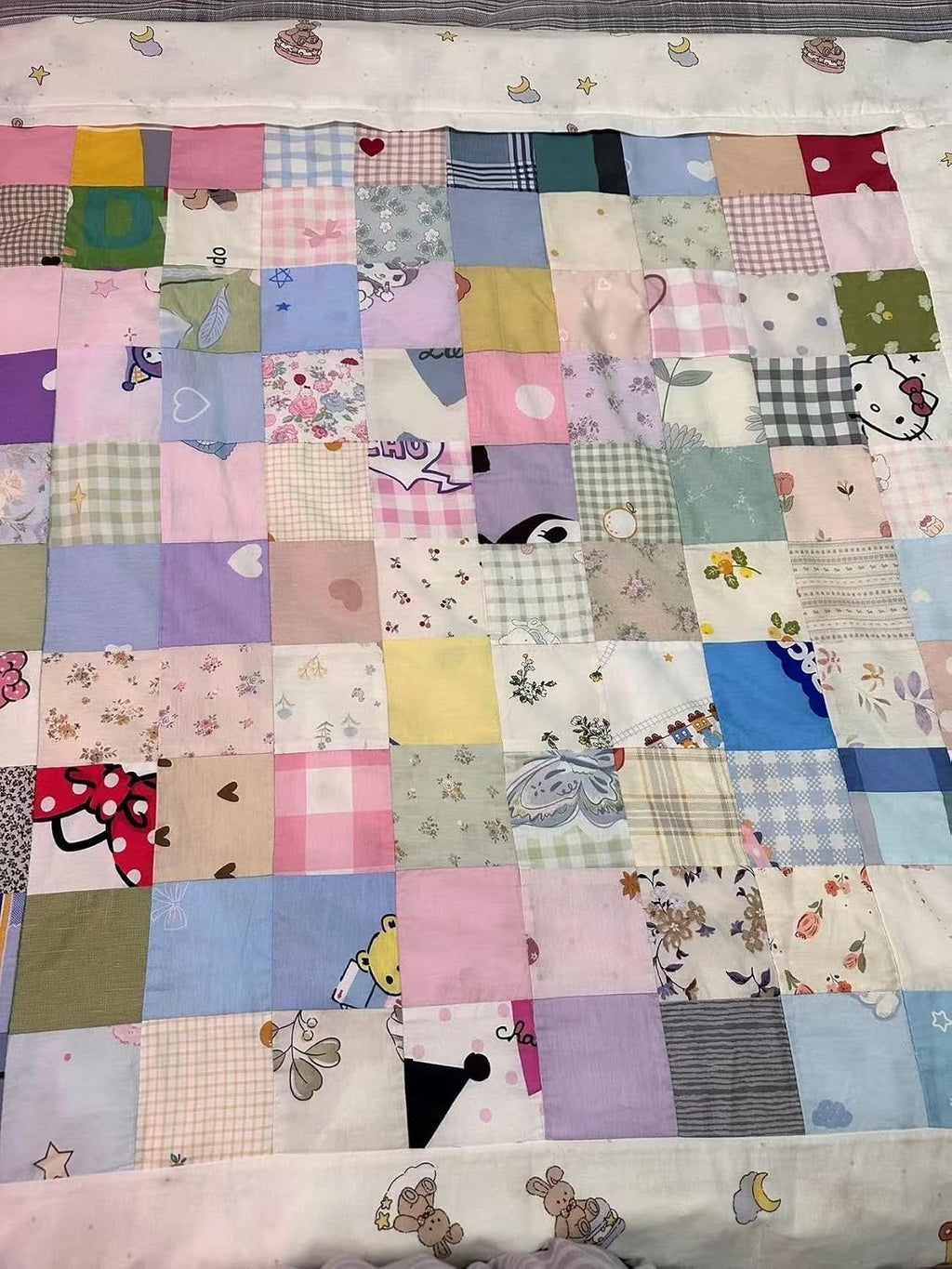 7PCS 9.8" x 9.8"(25 * 25CM) Quilting Fat Quarters Fabric Bundles, for