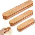 3 Pcs Hardwood Clappers with Scale, 7", 9.5", 12" Tailors Clapper for