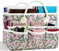 Craft Organizer Tote Bag, Large Art Storage Caddy with Multiple