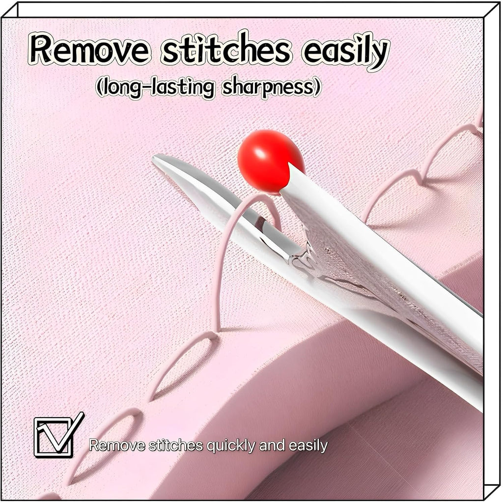 2 in 1 Automatic Needle Threaders Seam Ripper,Quilting Supplies Sewing