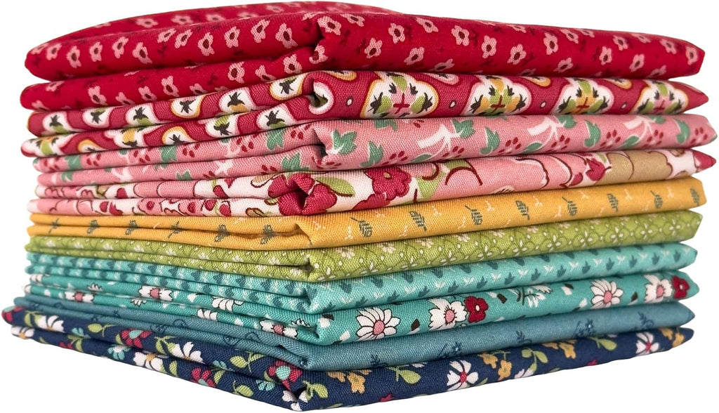 Mercantile Fat Quarter Bundle (10 Pieces) by Lori Holt for Riley Blake