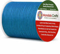Mandala Crafts 2mm Dark Blue Waxed Cord, Jewelry Making, 109 Yard