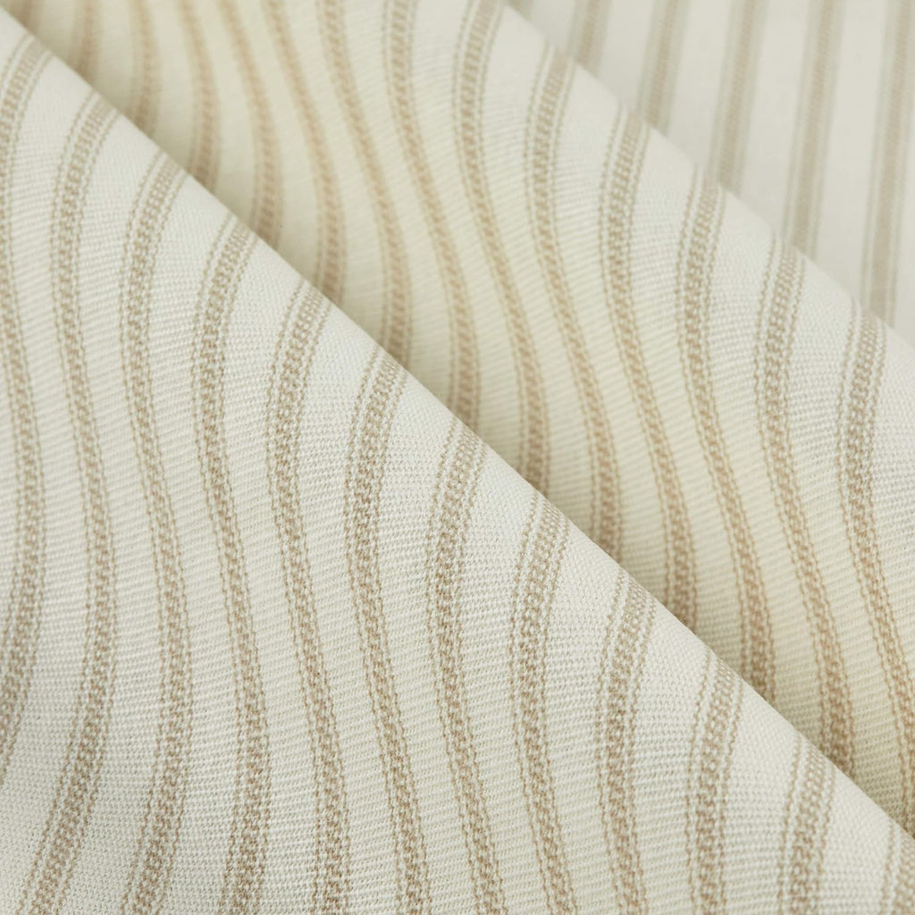 Magnolia Home Fashions Berlin Ticking Stripe Duck Sand, Fabric by the