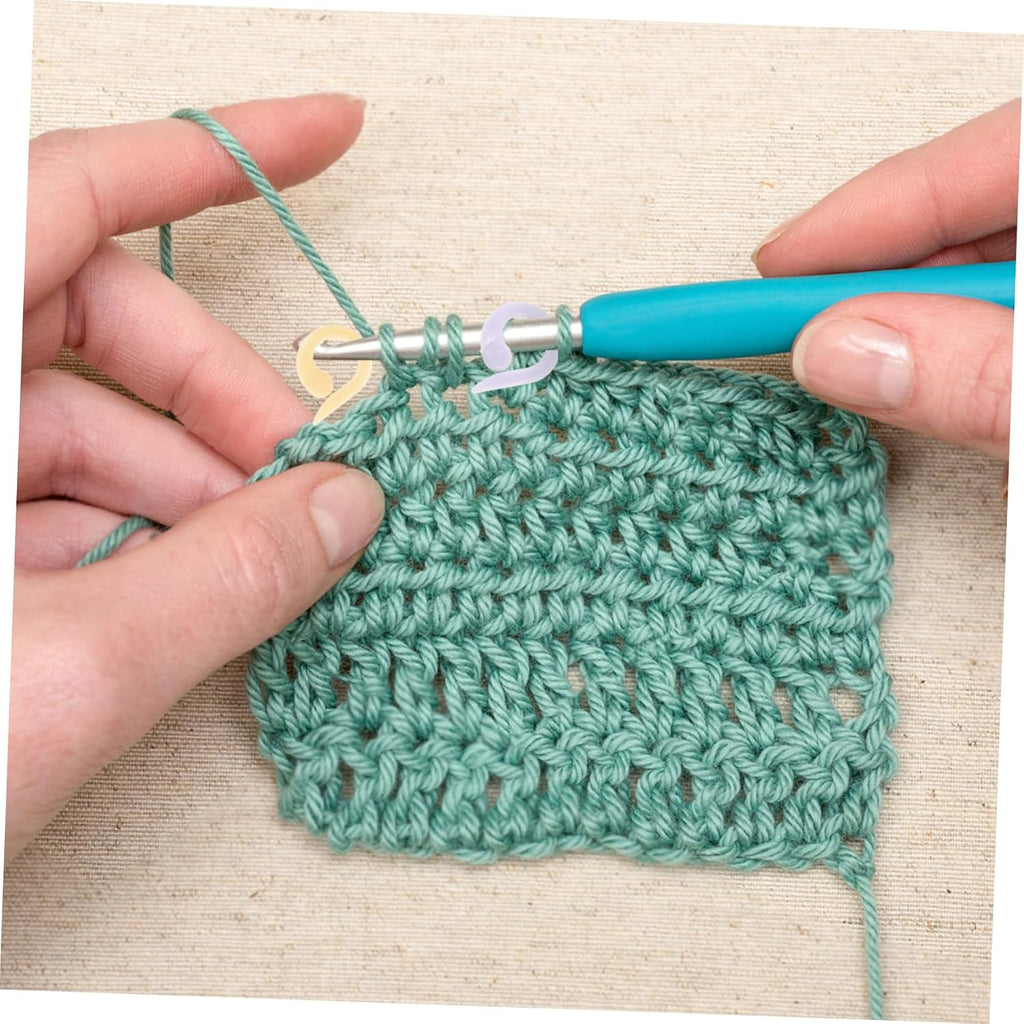20Pcs Plastic Locking Stitch Markers for Knitting Beginners