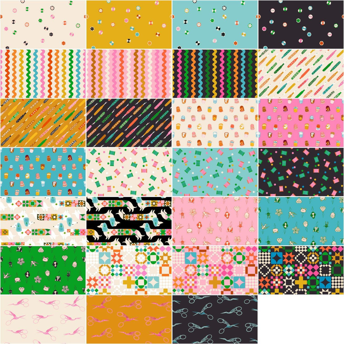 Ruby Star Society 1-800-Notion Charm Pack 42 5-inch Squares Moda