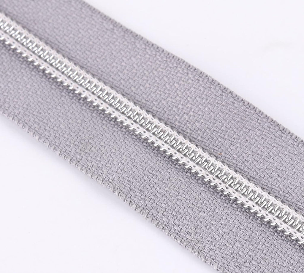 Lueao Cqinju-Sewing Zippers 3# Nylon Zippper Coil Colorful Zipper Tape