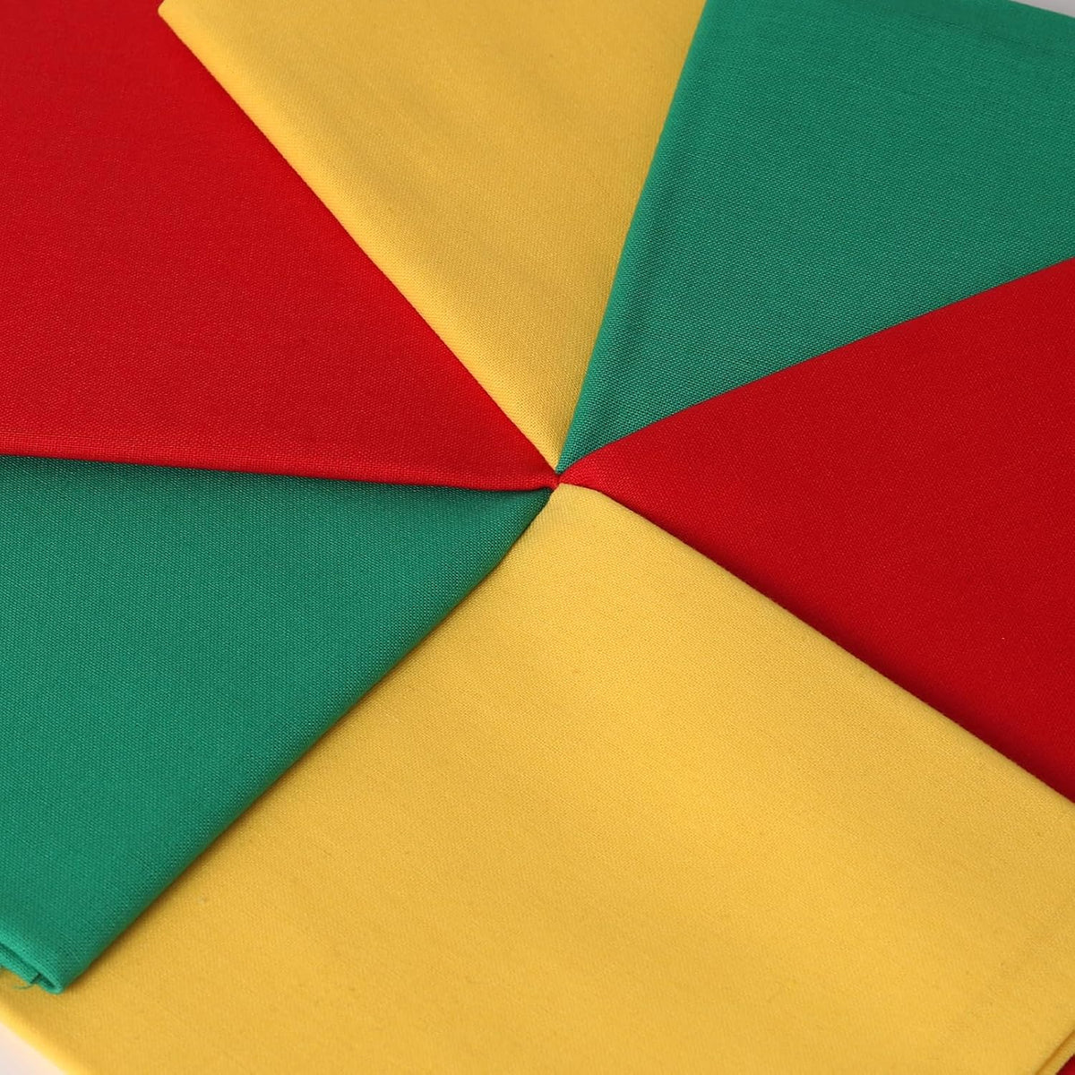 6 Pcs 18 x 21 Inches Cotton Fabric Precut Quilting Fabric Bundles