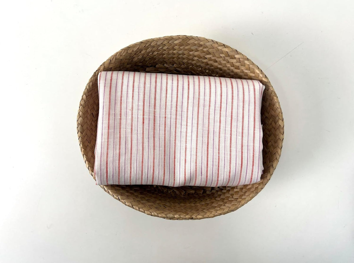 100% Linen Woven Fabric – Pre-Washed Soft Touch – Lightweight Varied